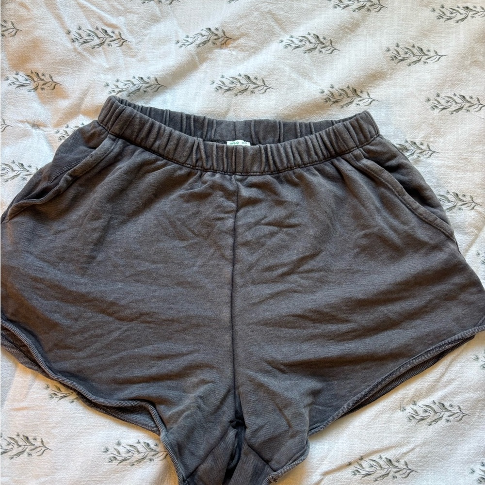 Aerie Charcoal Lounge Shorts